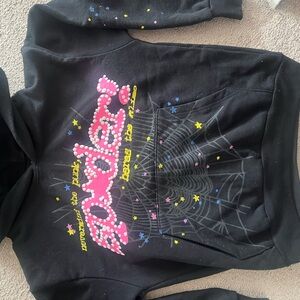 Black Sp5der Hoodie